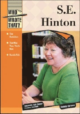 Dennis Abrams - S.E. Hinton, Inbunden