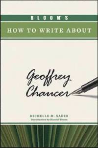 bokomslag Bloom's How to Write About Geoffrey Chaucer