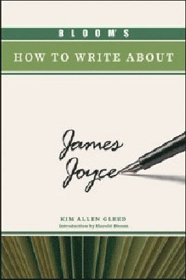 bokomslag BLOOM'S HOW to WRITE ABOUT JAMES JOYCE