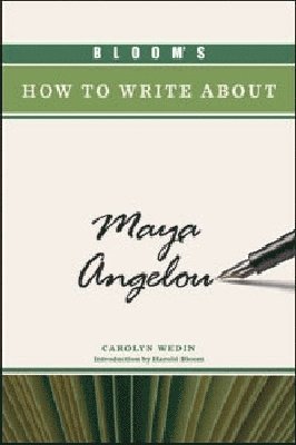 bokomslag Bloom's How to Write About Maya Angelou
