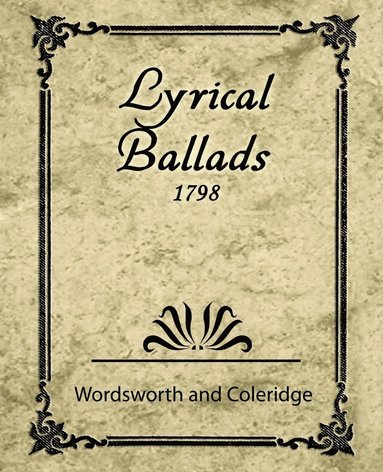 bokomslag Lyrical Ballads 1798