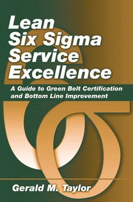 bokomslag Lean Six Sigma Service Excellence