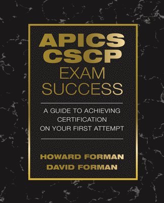 David Forman, Howard Forman - APICS CSCP Exam Success, Häftad