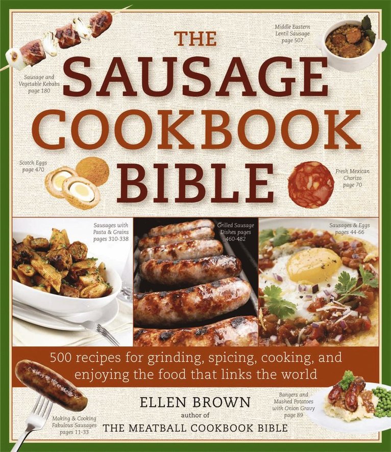 ELLEN BROWN - Sausage Cookbook Bible, Häftad