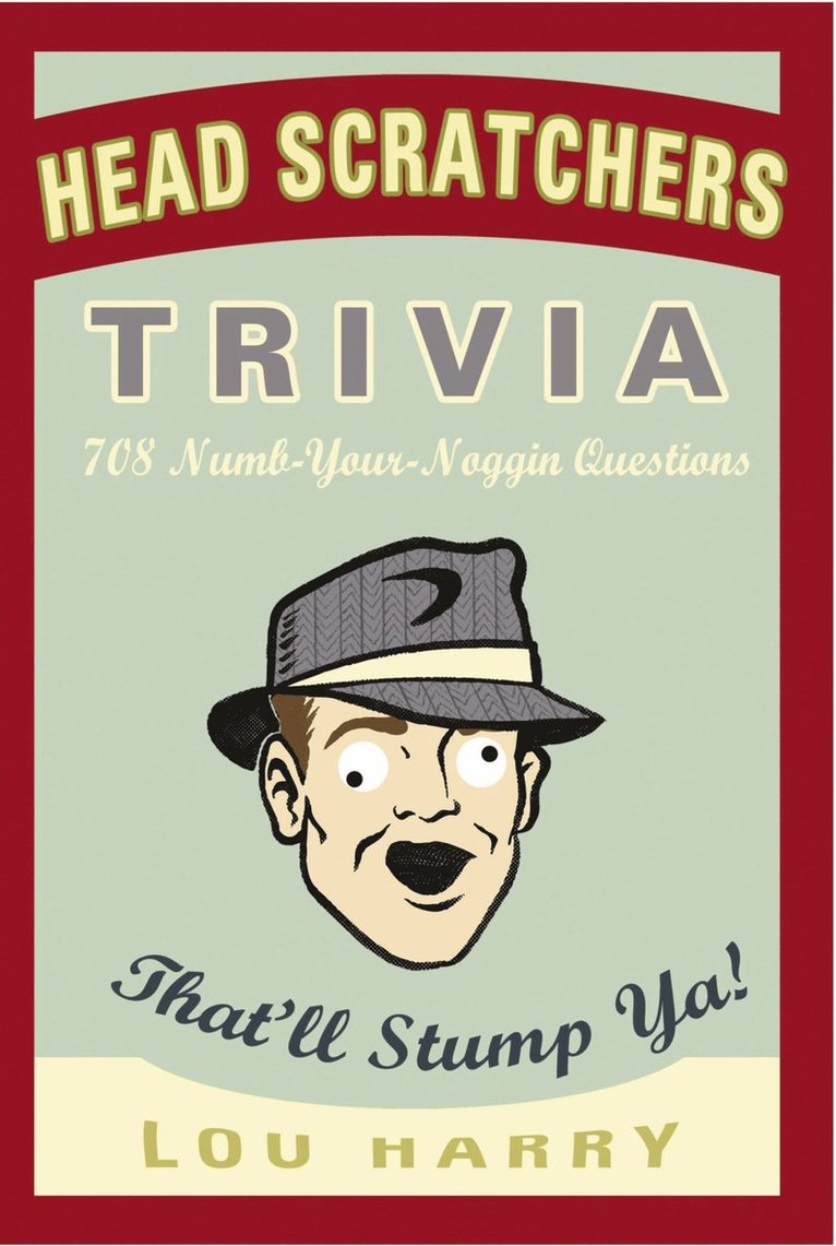Lou Harry, Anthony Owsley, Eric Berman - Head Scratchers Trivia, Häftad