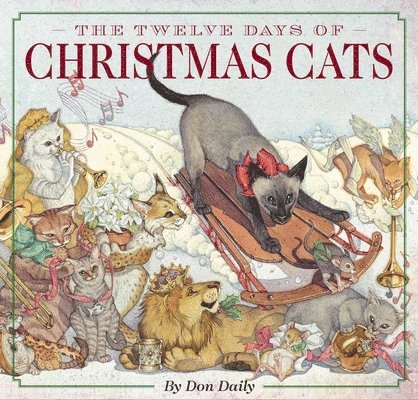 The Twelve Days of Christmas Cats (Hardcover) 1
