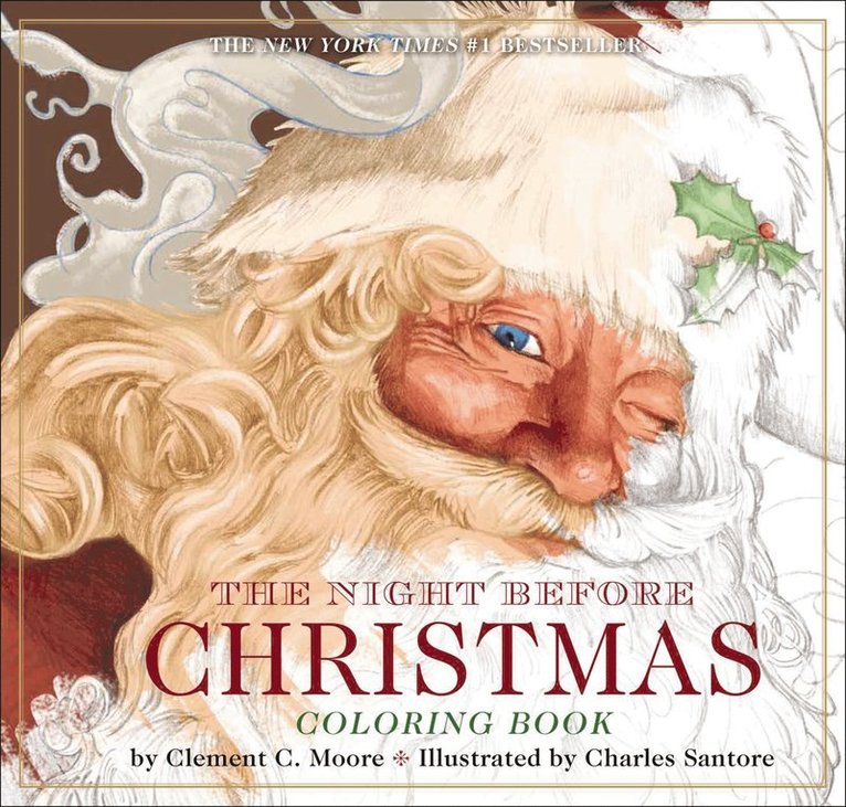 Clement Moore - Night Before Christmas Coloring Book, Häftad