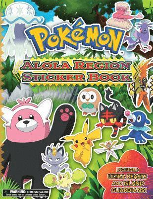 The Pokemon Company International - Pokémon Alola Region Sticker Book, Häftad