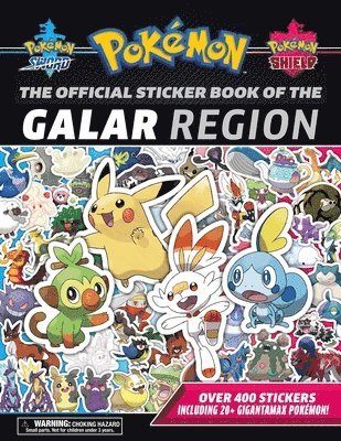 Official Pokemon Sticker Book Of The Galar Region 1