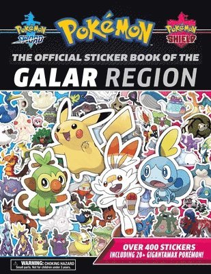Official Pokémon Sticker Book of the Galar Region, Häftad