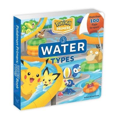 Josh Bates - Pokémon Primers: Water Types Book, Kartonnage