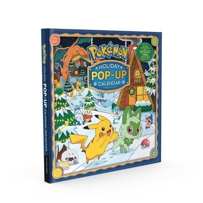 Pokémon Holiday Advent Pop-Up Tree Calendar: Come Join Pikachu and Its Friends as They Celebrate the Holidays by the Fire! 1