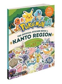 bokomslag Pokémon the Official Sticker Book of the Kanto Region