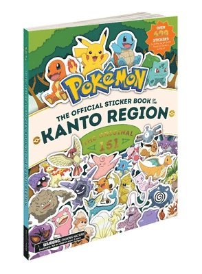 Pikachu Press - Pokémon The Official Sticker Book of the Kanto Region, Häftad