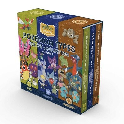 Pokémon Primers Type Box Set Collection, Volume 5: Bug, Dragon, Ground