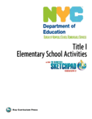 bokomslag NYC Title 1 Elementary School Activities with the Geometer's Sketchpad V5