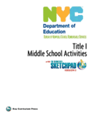 NYC Title 1 Middle School Activities with the Geometer's Sketchpad V5 1