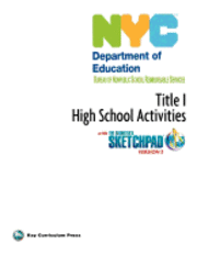 bokomslag NYC Title 1 High School Activities with the Geometer's Sketchpad V5