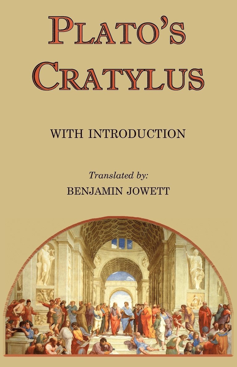 Plato - Cratylus, Häftad