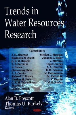 bokomslag Trends in Water Resources Research