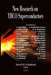 bokomslag New Research on YBCO Superconductors