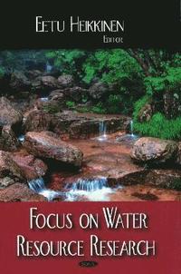 bokomslag Focus on Water Resource Research