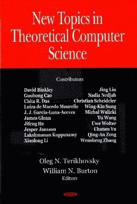 bokomslag New Topics in Theoretical Computer Science