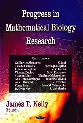 bokomslag Progress in Mathematical Biology Research
