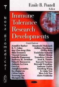 bokomslag Immune Tolerance Research Developments