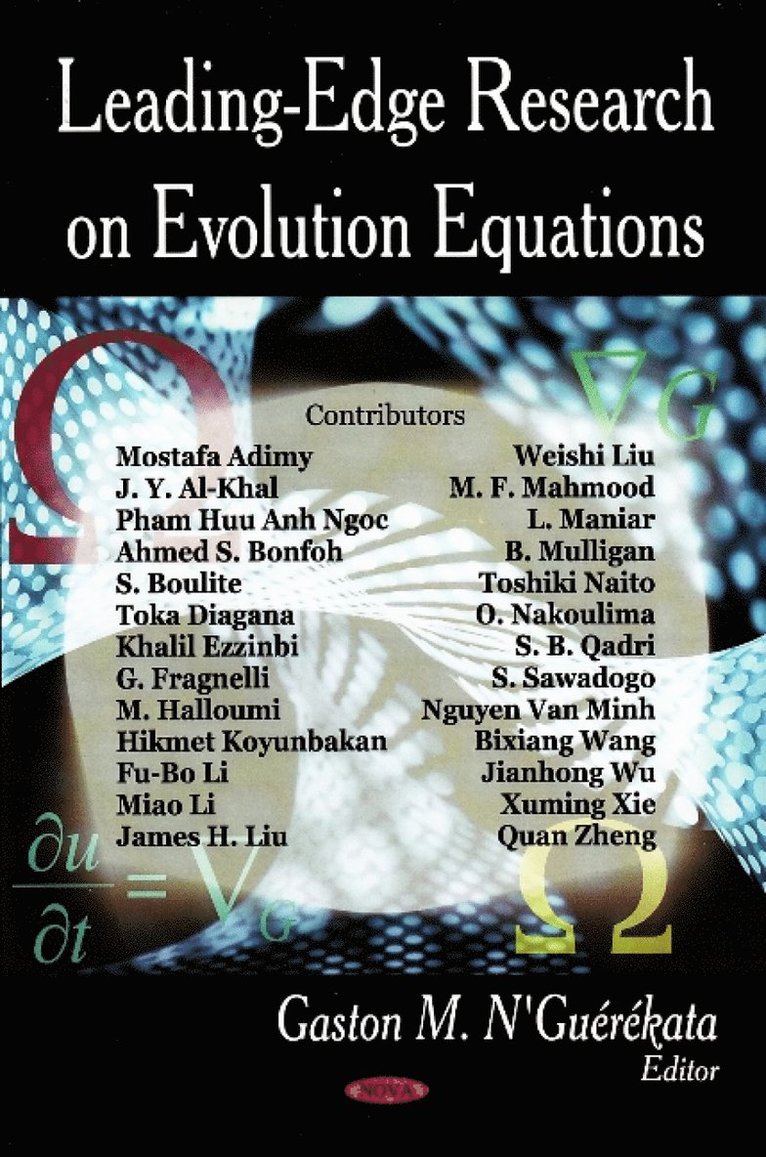 Gaston M N'Guérékata, Gaston M N'Guerekata - Leading-Edge Research on Evolution Equations, Inbunden