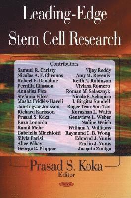 bokomslag Leading-Edge Stem Cell Research