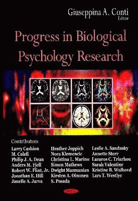 bokomslag Progress in Biological Psychology Research