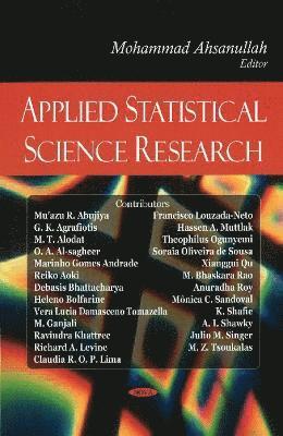 bokomslag Applied Statistical Science Research