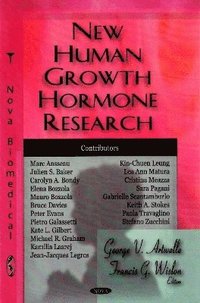 bokomslag New Human Growth Hormone Research