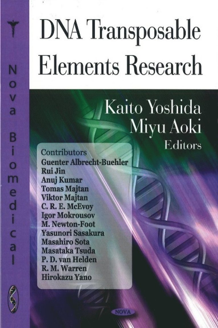 Thomas A Portocello, Rudolph B Velloti - DNA Transposable Elements Research, Inbunden
