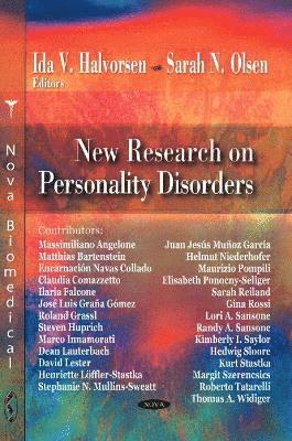 bokomslag New Research on Personality Disorders
