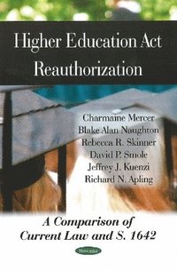 bokomslag Higher Education Act Reauthorization