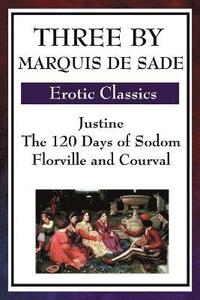 bokomslag Three by Marquis de Sade