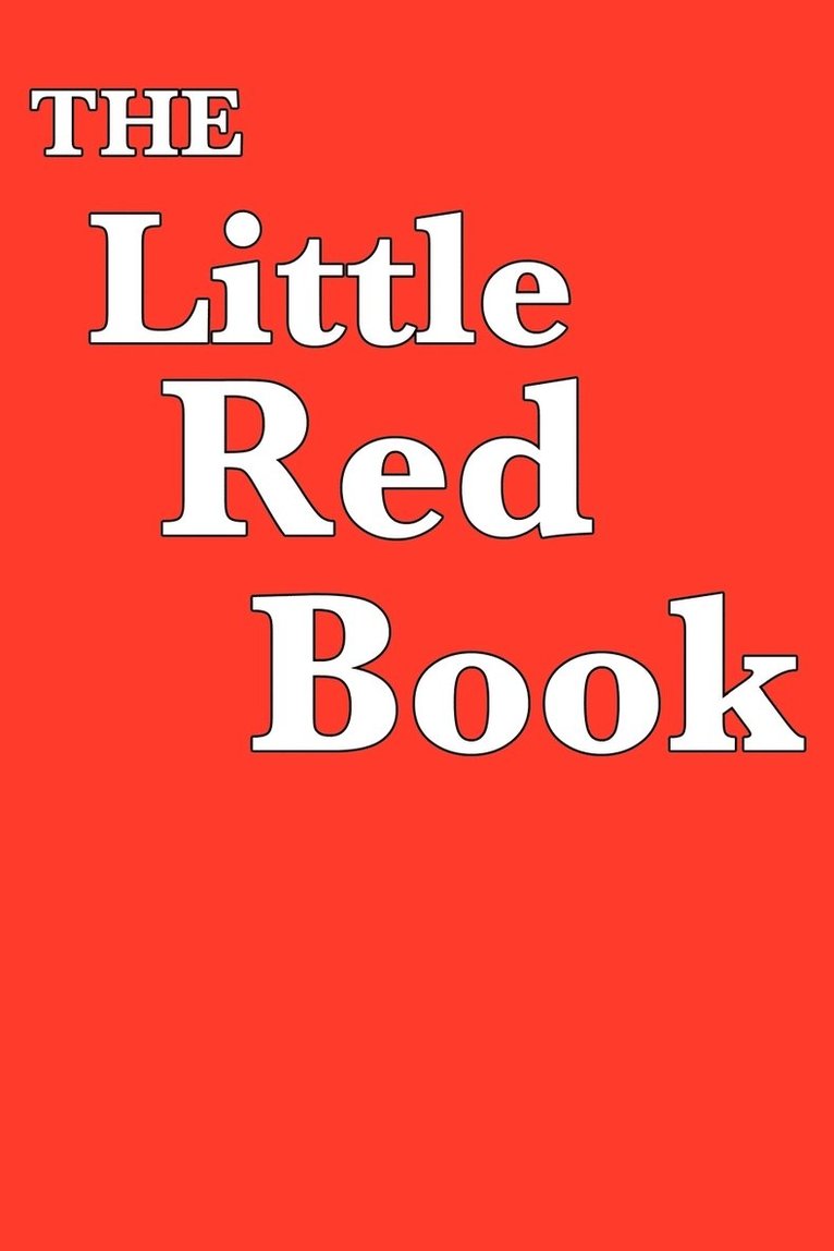 The Little Red Book 1