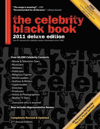 bokomslag The Celebrity Black Book 2011