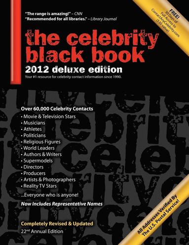 bokomslag The Celebrity Black Book 2012