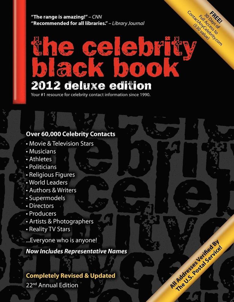 The Celebrity Black Book 2012 1