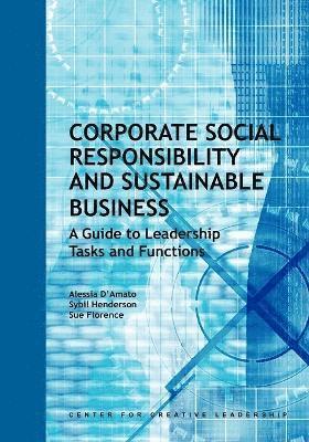 Corporate Social Responsibility and Sustainable Business 1