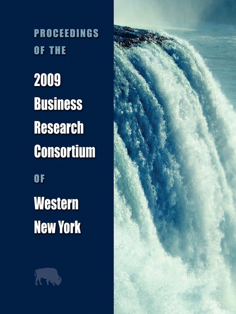 Proceedings of the 2009 Business Research Consortium of Western New York 1