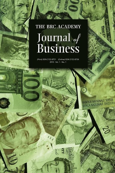 bokomslag BRC Academy Journal of Business