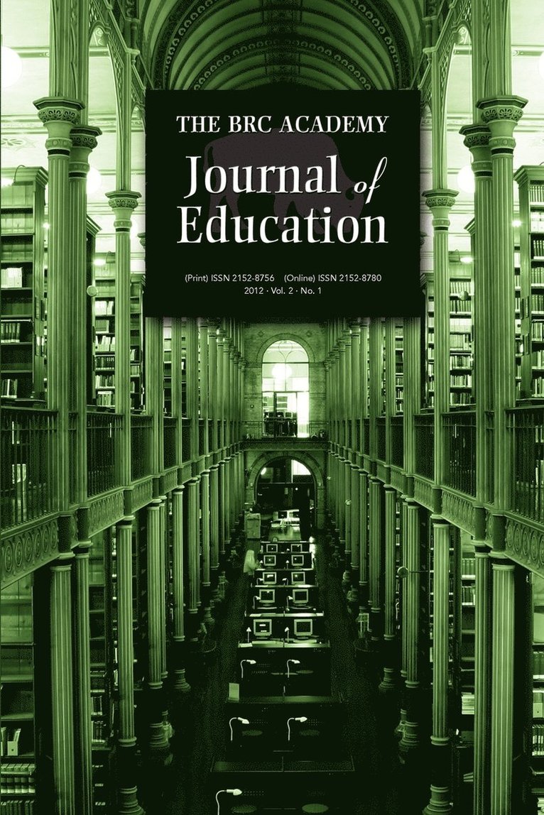 The Brc Academy Journal of Education 1