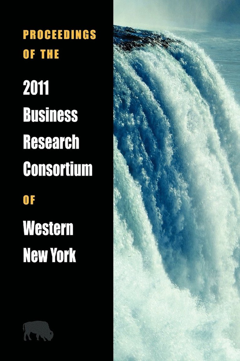 Proceedings of the 2011 Business Research Consortium of Western New York 1