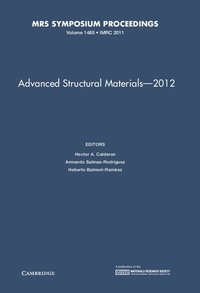 bokomslag Advanced Structural Materials - 2012: Volume 1485