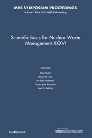bokomslag Scientific Basis for Nuclear Waste Management XXXVI