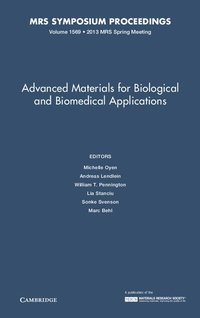 bokomslag Advanced Materials for Biological and Biomedical Applications